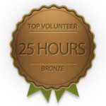 Bronze badge for 25 hours