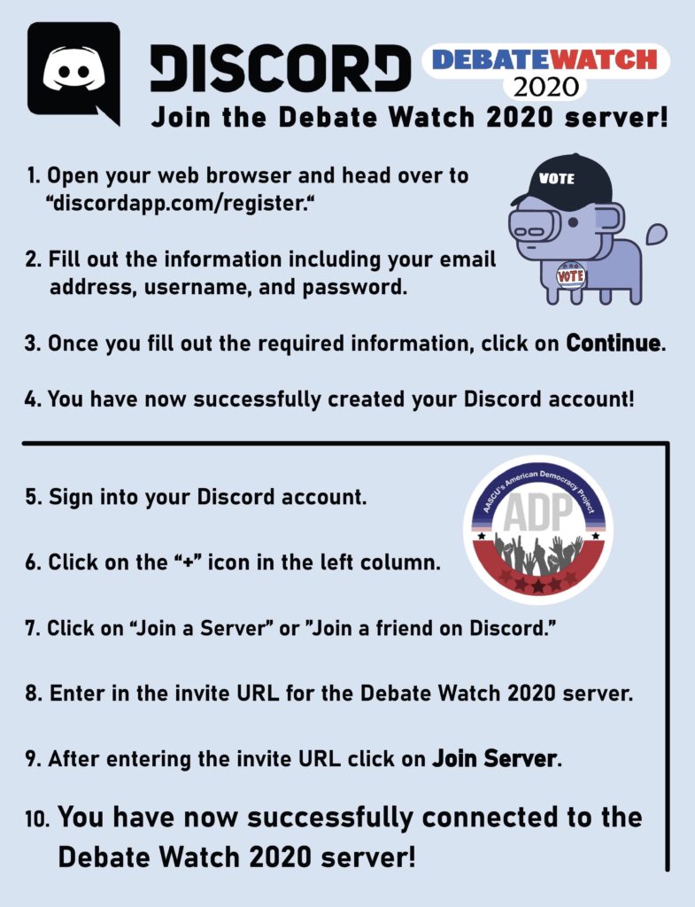 Details for Debate Watch Parties through the American Democracy Project