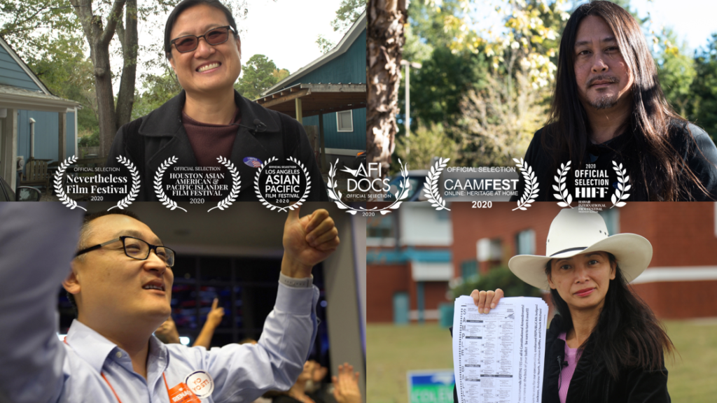 Image for the First Vote film with different Asians people 