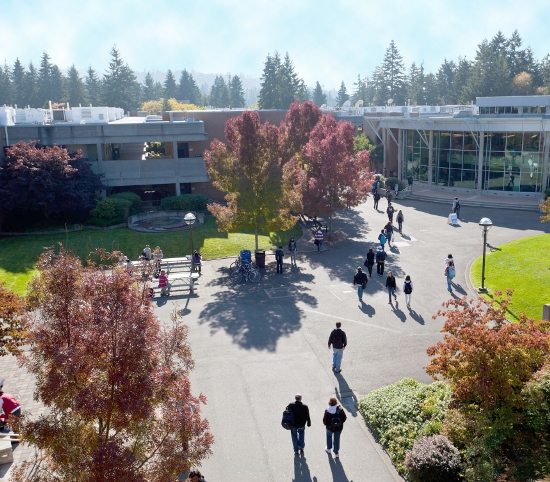 Aerial View of Bellevue College