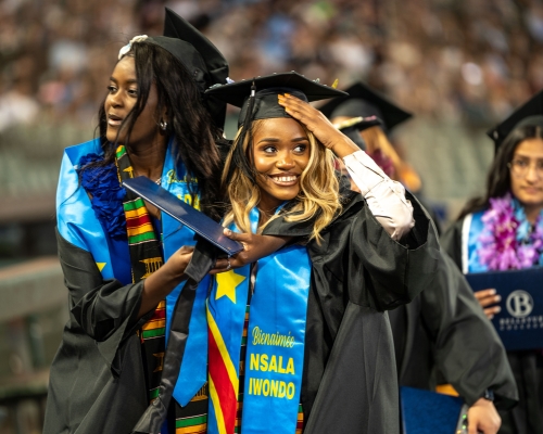 Student Graduating
