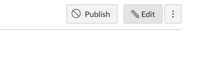 Go to a Canvas page and then select the Edit button.
