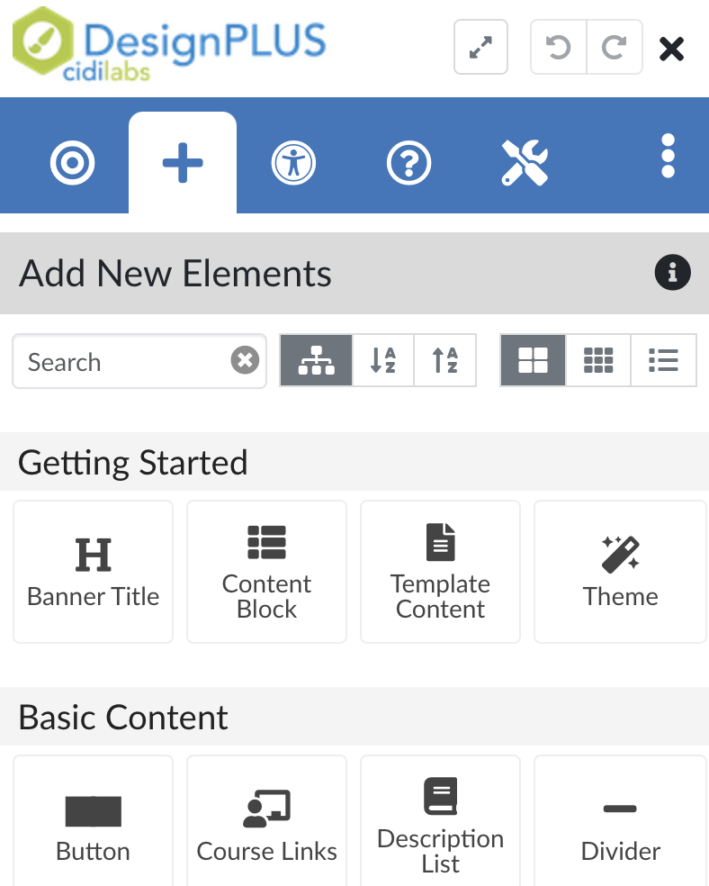 Cidi Labs DesignPLUS interface