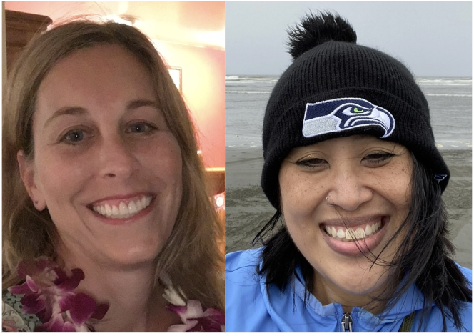 Profile pictures of Betsy and Donna