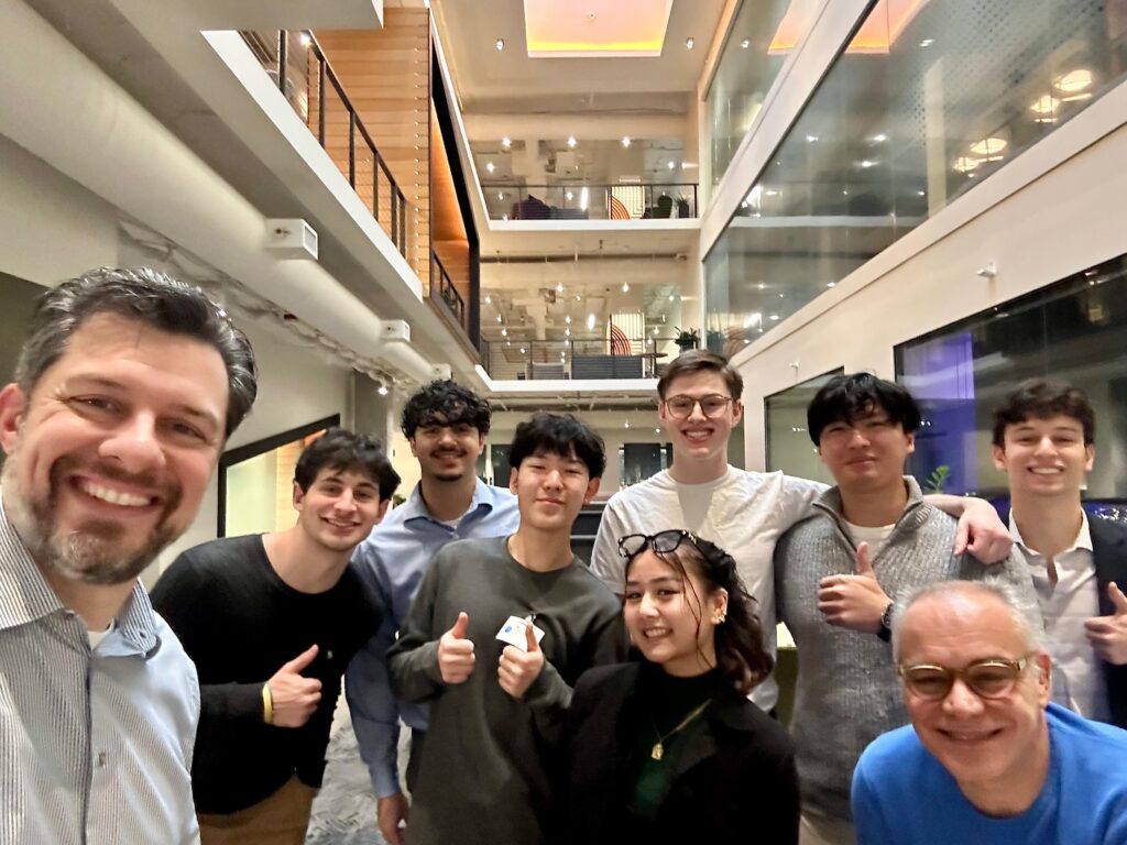 Finance Club group photo.