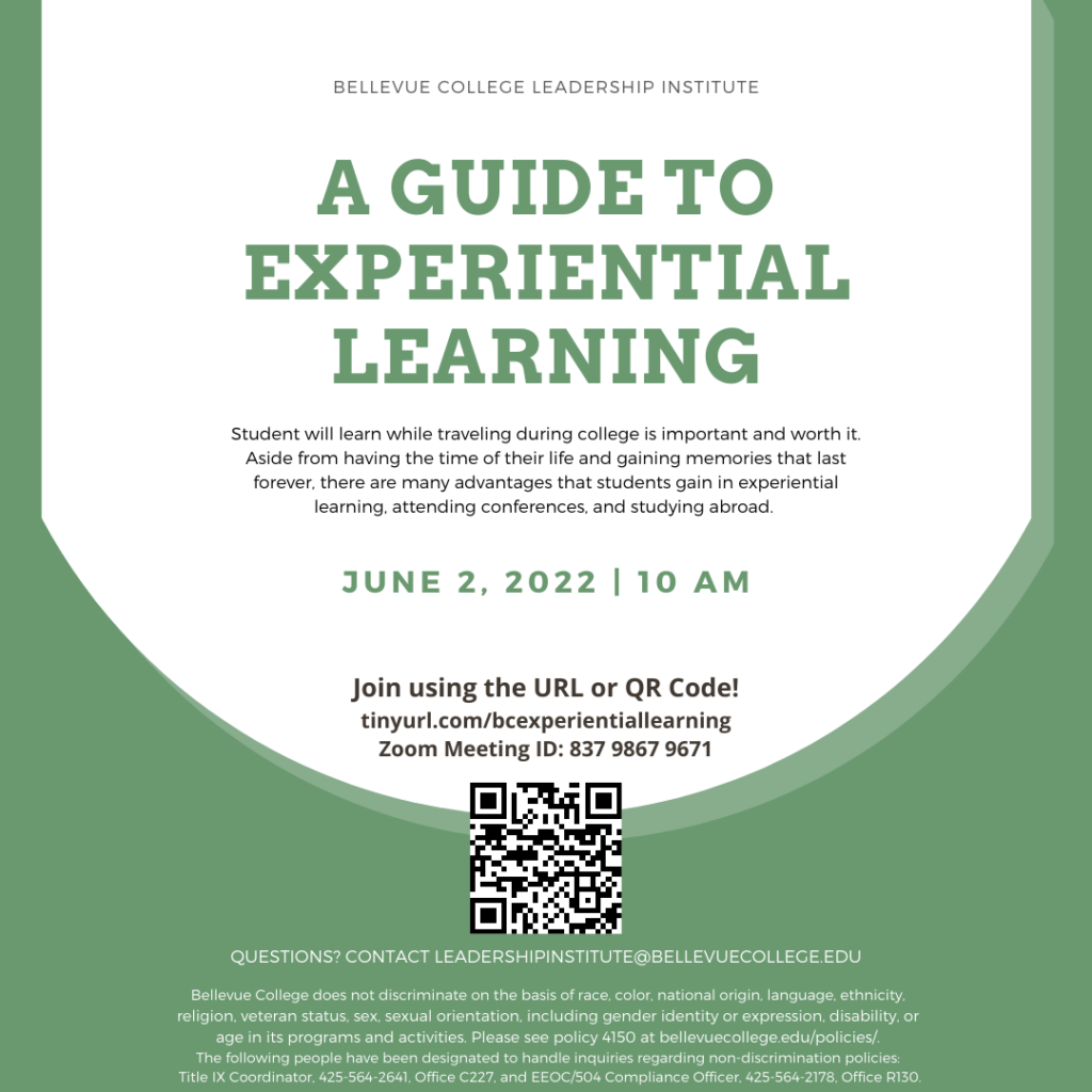 A Guide to Experiential Learning :: Student Programs Leadership Institute