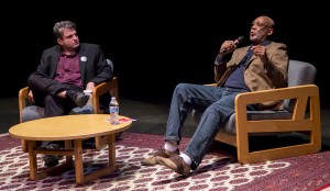 Dave Zirin and John Carlos 