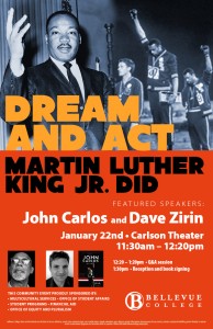 Poster for MLK Jr. celebration