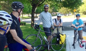 Bellevue College’s team for the Cascade Bicycle Club’s Bike Month Challenge