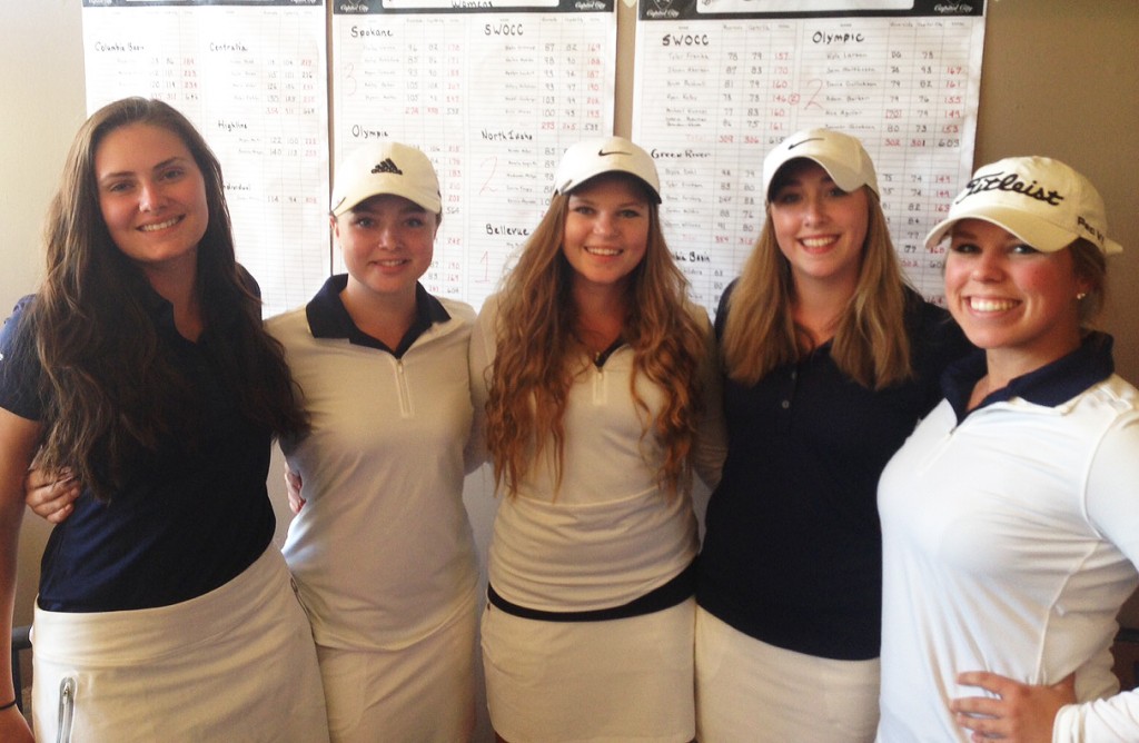 BC women's golf team photo