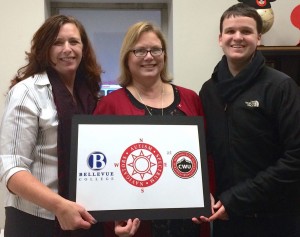 Wendy Holden, CWU’s director of student Disability Services, Sara Gardner, BC’s ASN program sirector, and Dr. Steven Martel, BC’s Counseling Center Program