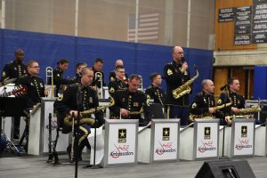 Army Jazz Band performs at BC