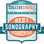 CollegeChoice.net Badge for our Sonography program.