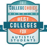 CollegeChoice.net Badge for our Autism Spectrum Navigators Program