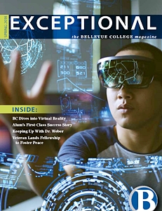 Cover of Exceptional Magazine, links to page with all stories for Spring 2018 issue