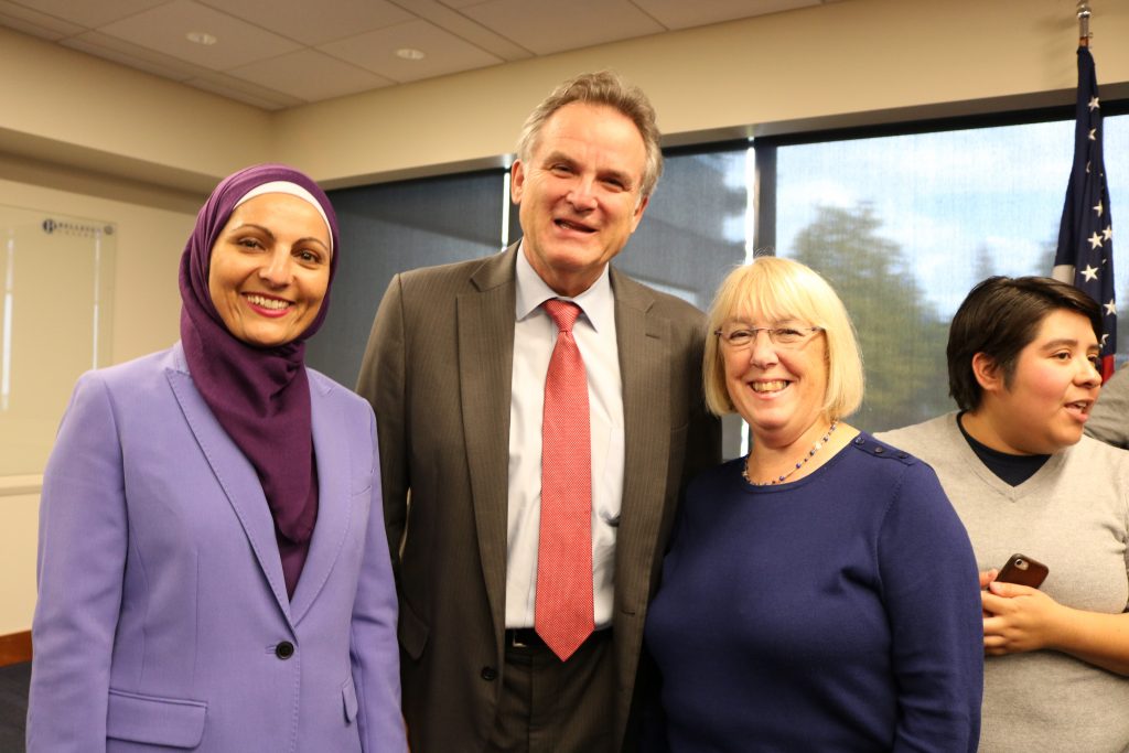 Dr. Weber and Sen. Patty Murray