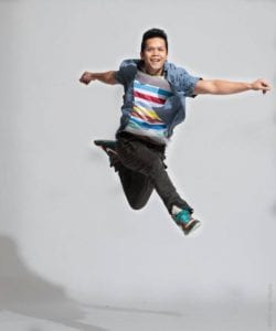 Daniel Cruz jumping