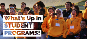 Students enjoying a summer retreat on Whidbey Island