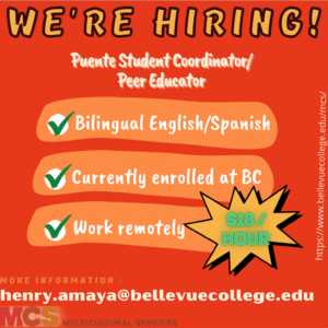 Puente Student Coordinator