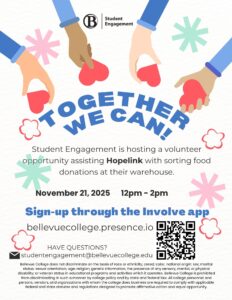 Volunteer with Hopelink, Nov. 21, 2025
