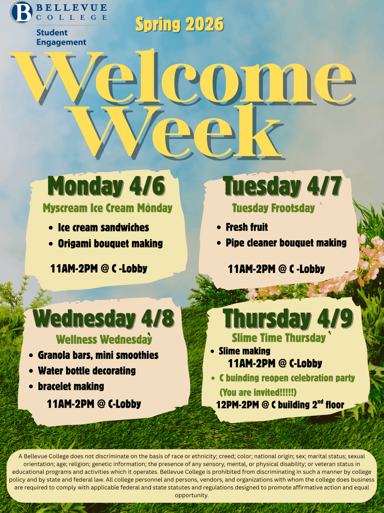 Bring the Spring! – Welcome Week :: Student Engagement