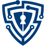 Cybersecurity program icon.