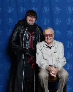 Justin and Stan Lee