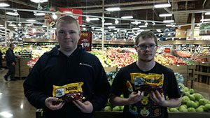 Students shop at Fred Meyer