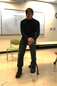OLS Student performing Monologue