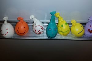 Student made stress balls
