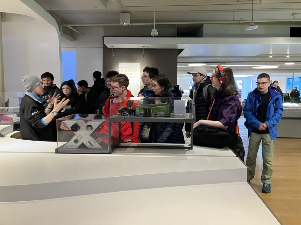 OLS Bellevue College students visit Microsoft