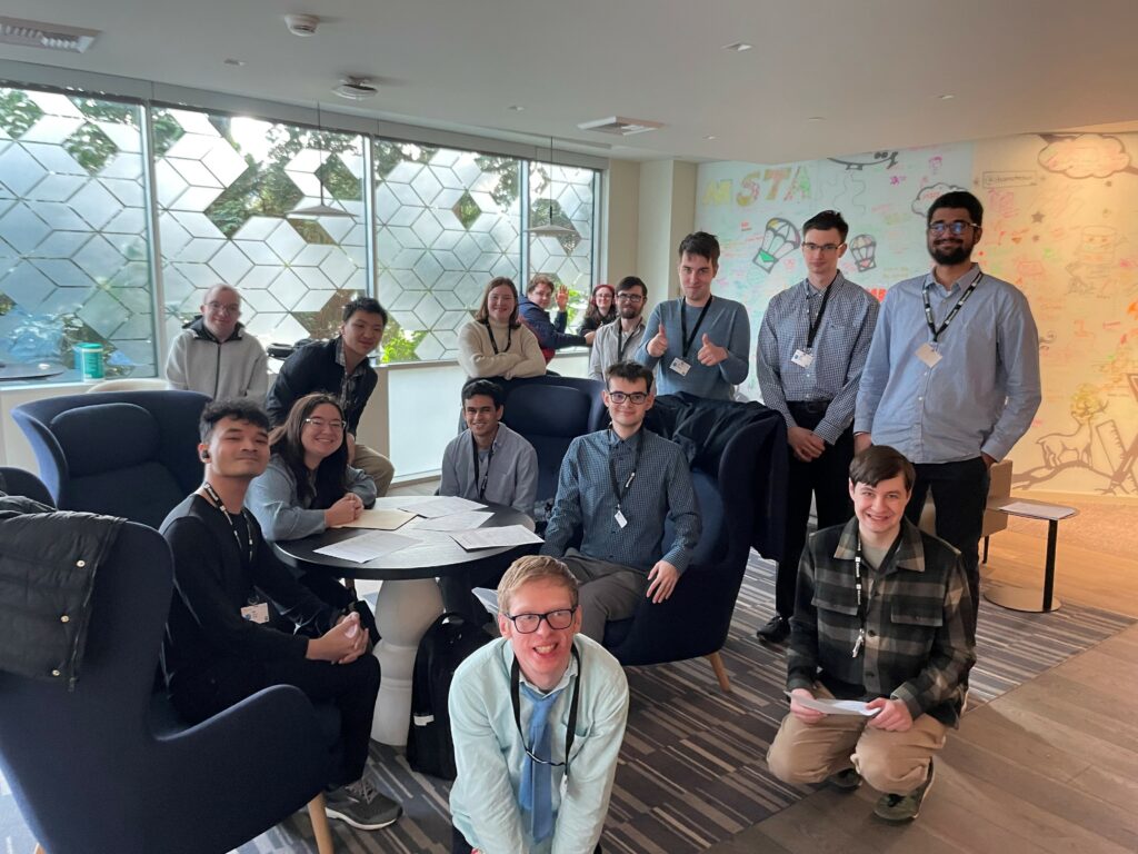 OLS Bellevue College students prepare for their mock interviews at Microsoft