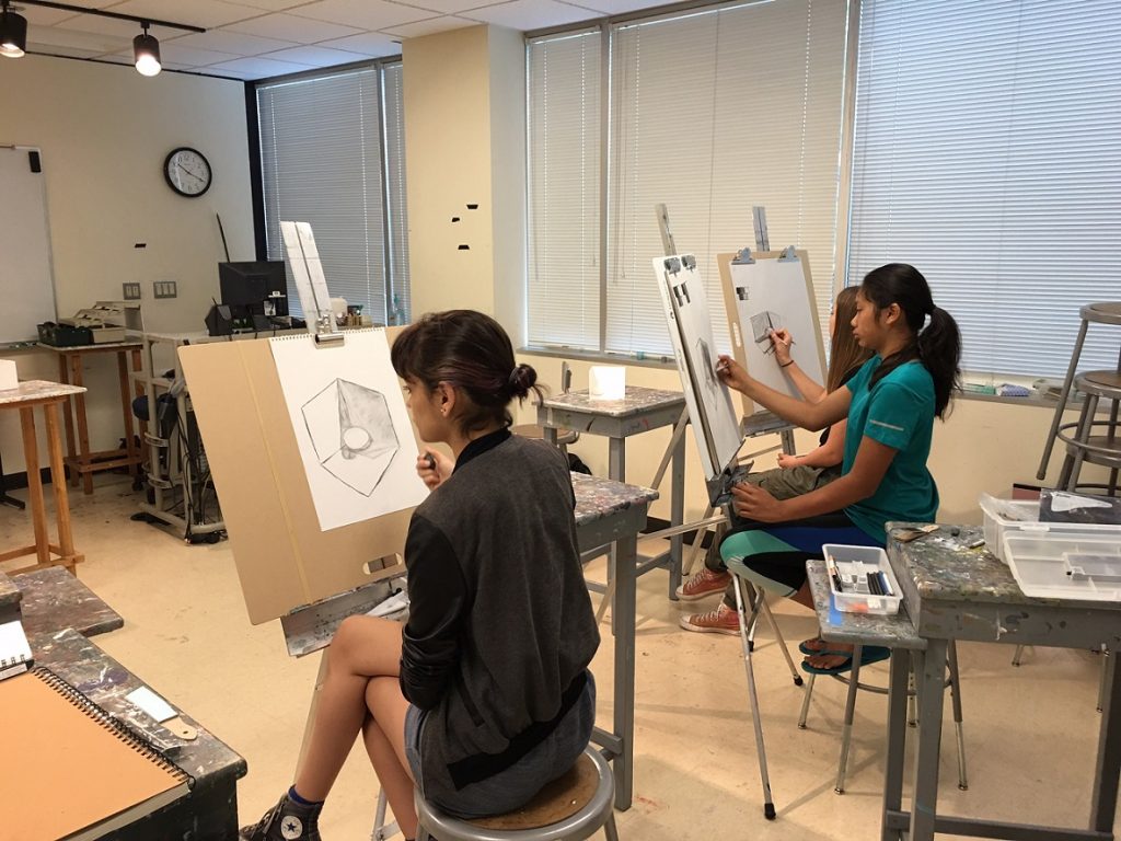 Teen Drawing class