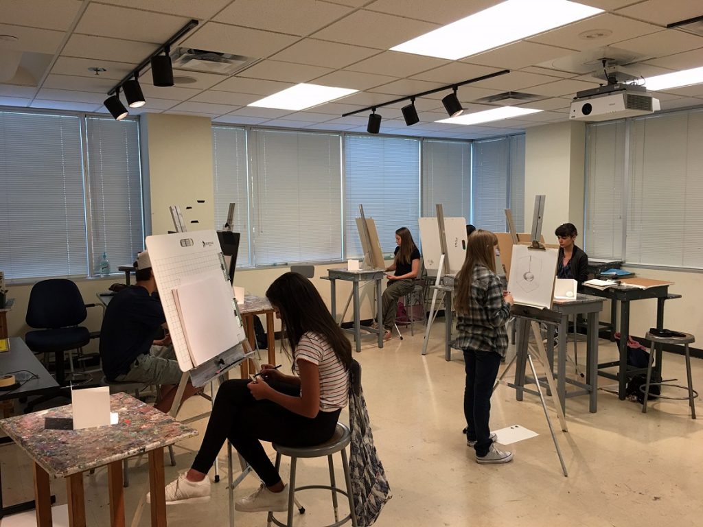 Teen Drawing class