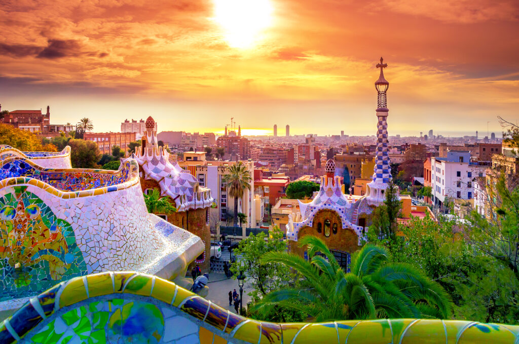View of Barcelona from Park Guell