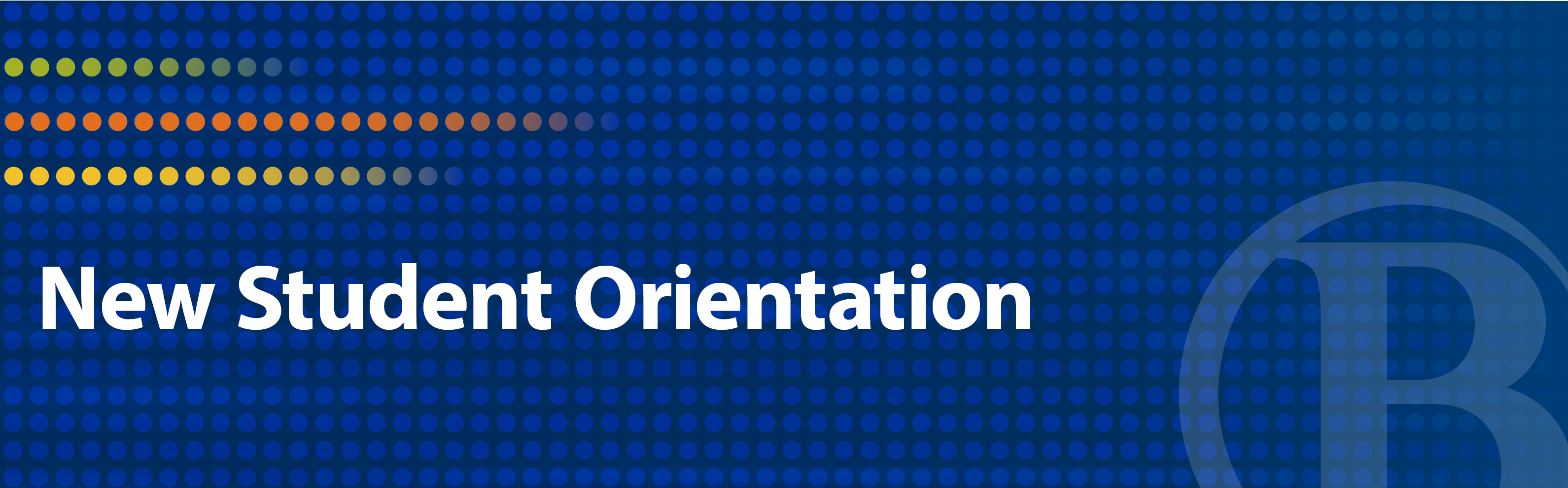 New Student Orientation at Bellevue College