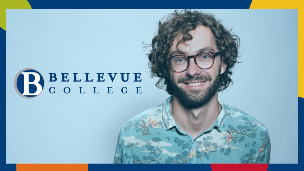 A smiling student