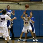 Basketball Player shooting