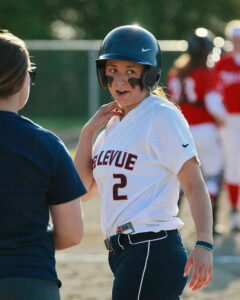 Halee Ross went 3-for-3 in her final game as a Bulldog and ended the year hitting .389