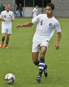 Anthony Dean was named West Region MVP by the coaches in the conference. photo by Rich Dworkis.