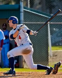 Niko De La Cruz had four hits on Sunday as Bellevue closed out the Tacoma-Pierce Invite with two wins on Sunday. photo by Rich Dworkis.