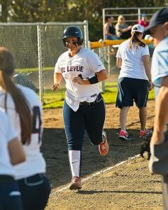 Tessani Dixon had two grand slam home runs in the win over Edmonds. photo by Rich Dworkis.