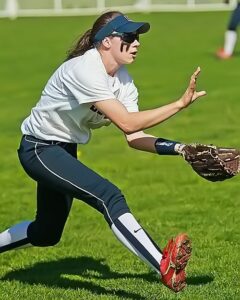 Rachel Delamare had three hits in the win over Edmonds. photo by Rich Dworkis.