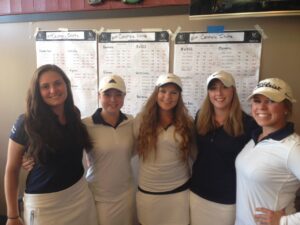 The Bellevue women's golf team won the Centralia Invitational.