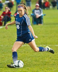 Taylor Weins scored two goals in the win over Tacoma. photo by Rich Dworkis.