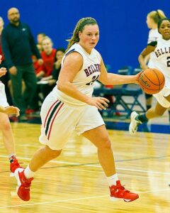 Shelby Kassuba led BC with 15 points and 13 rebounds in the win over Edmonds.  photo by Rich Dworkis. 