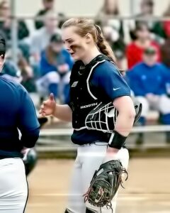 Alex Boyd hit her eighth home run of the year in the win over Edmonds. 