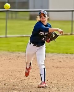 Cassidy Mast homered to lead Bellevue past Everett.