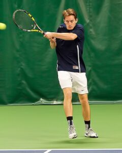 Blake Bias won #1 singles with Hikaru Gushiken against Treasure Valley.