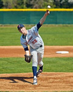 Cody Anderson struck out 13 in the win at Skagit Valley on Friday.